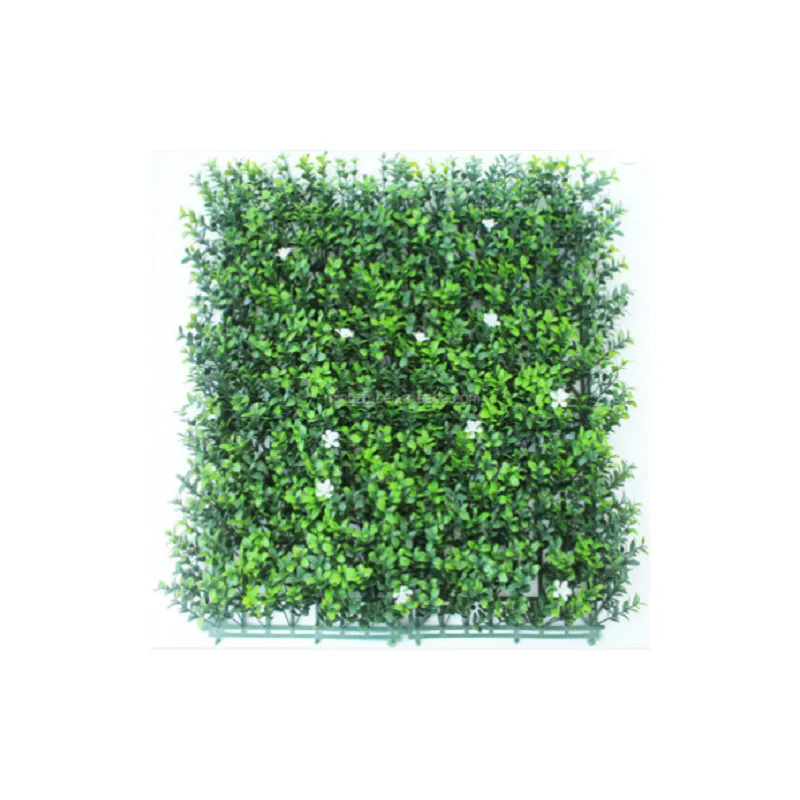 RYKER ARTIFICIAL HEDGE MAT 188024C GREEN POLYETHYLENE HEDGE MAT ARTIFICIAL LEAVES